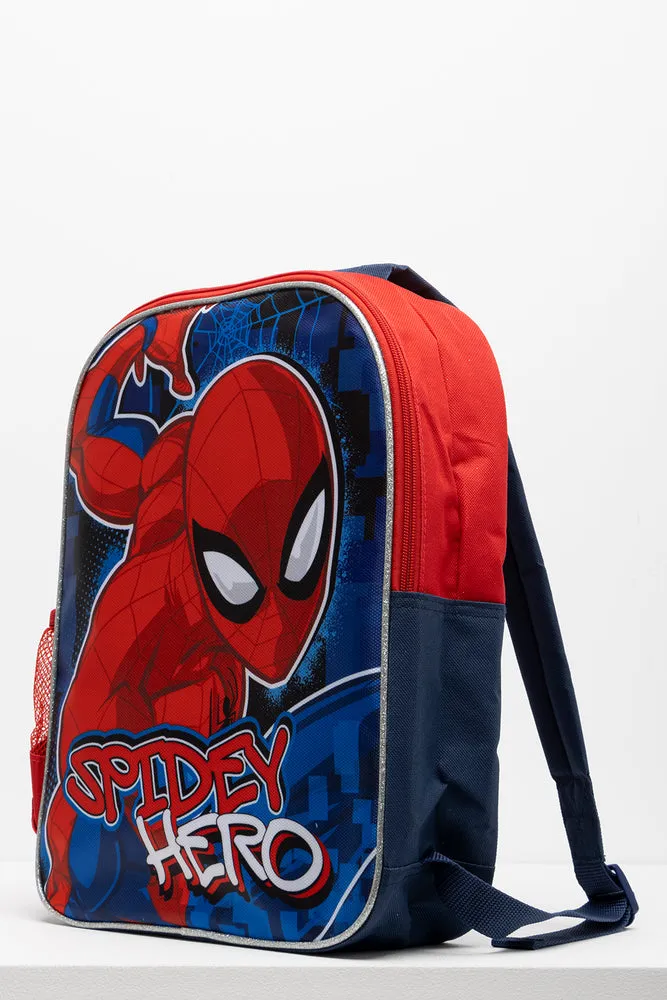 Spider-Man Backpack Red & Blue