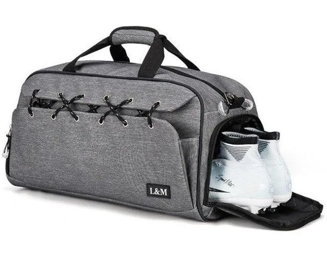 Sports Duffle Bags with Shoes Compartment for Men&Women