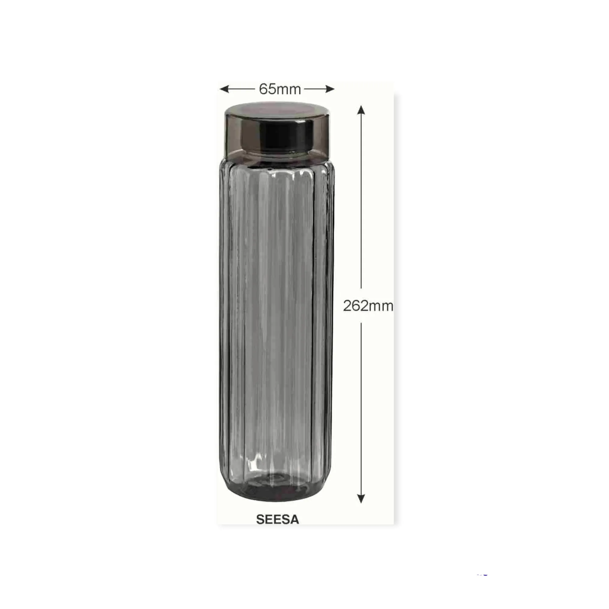 Sports Water Bottle 1000ml Steelo Seesa