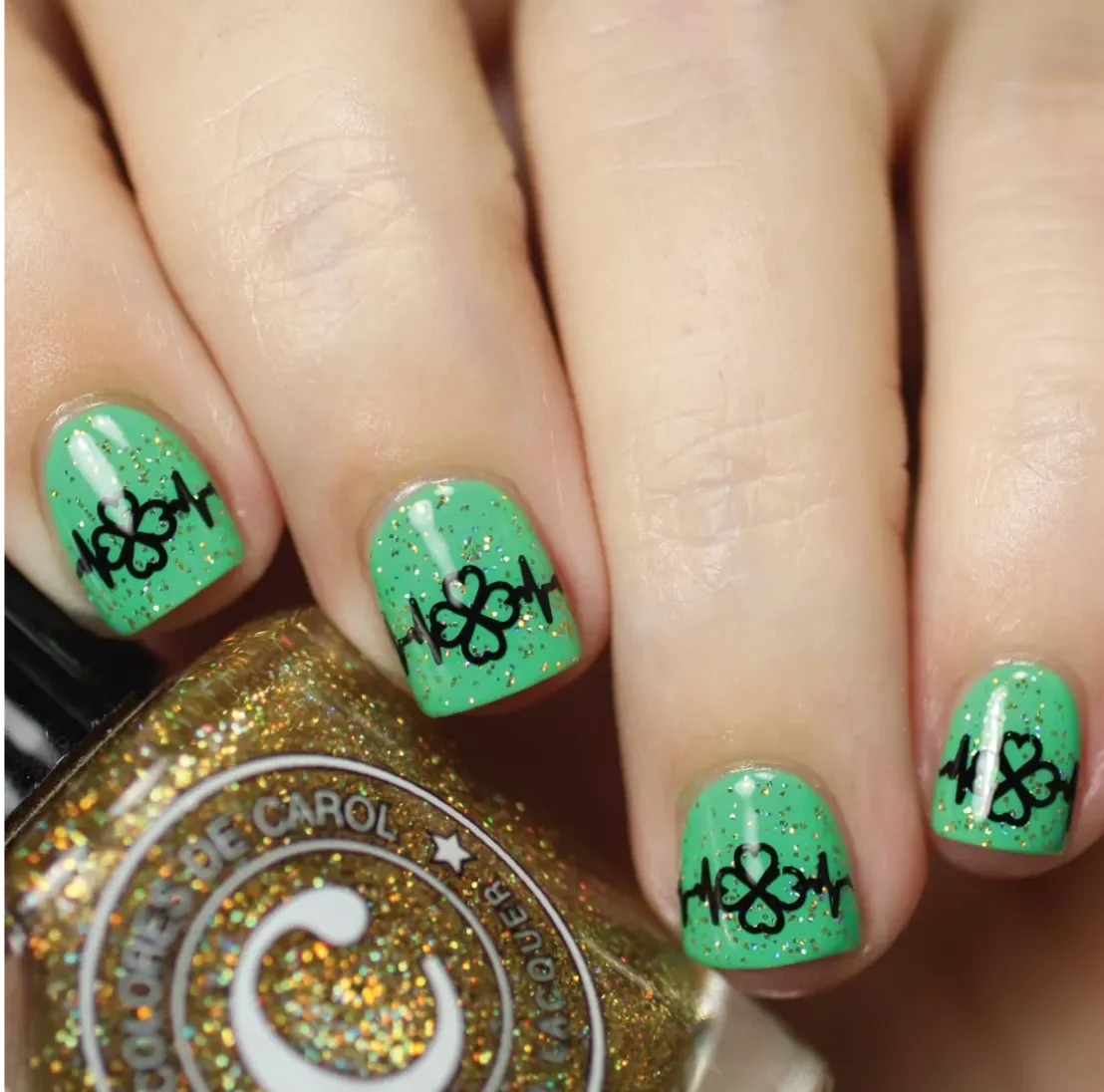 St Patrick's Day 5 - Uber Chic Mini Stamping Plate