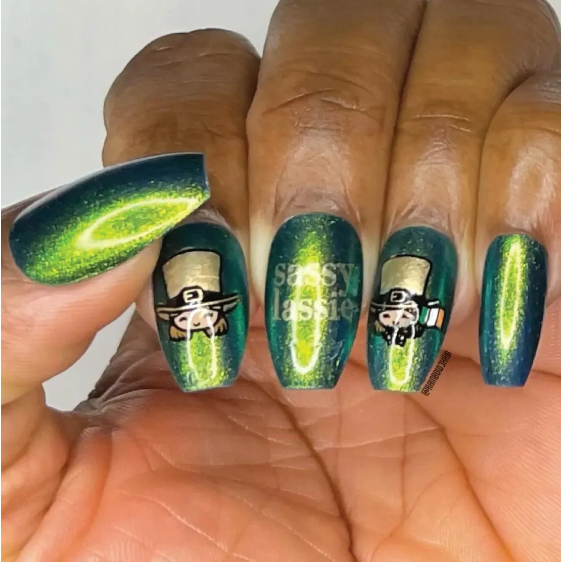 St Patrick's Day 5 - Uber Chic Mini Stamping Plate