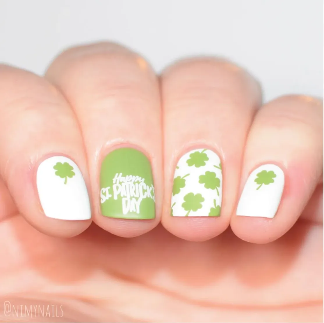 St Patrick's Day 5 - Uber Chic Mini Stamping Plate