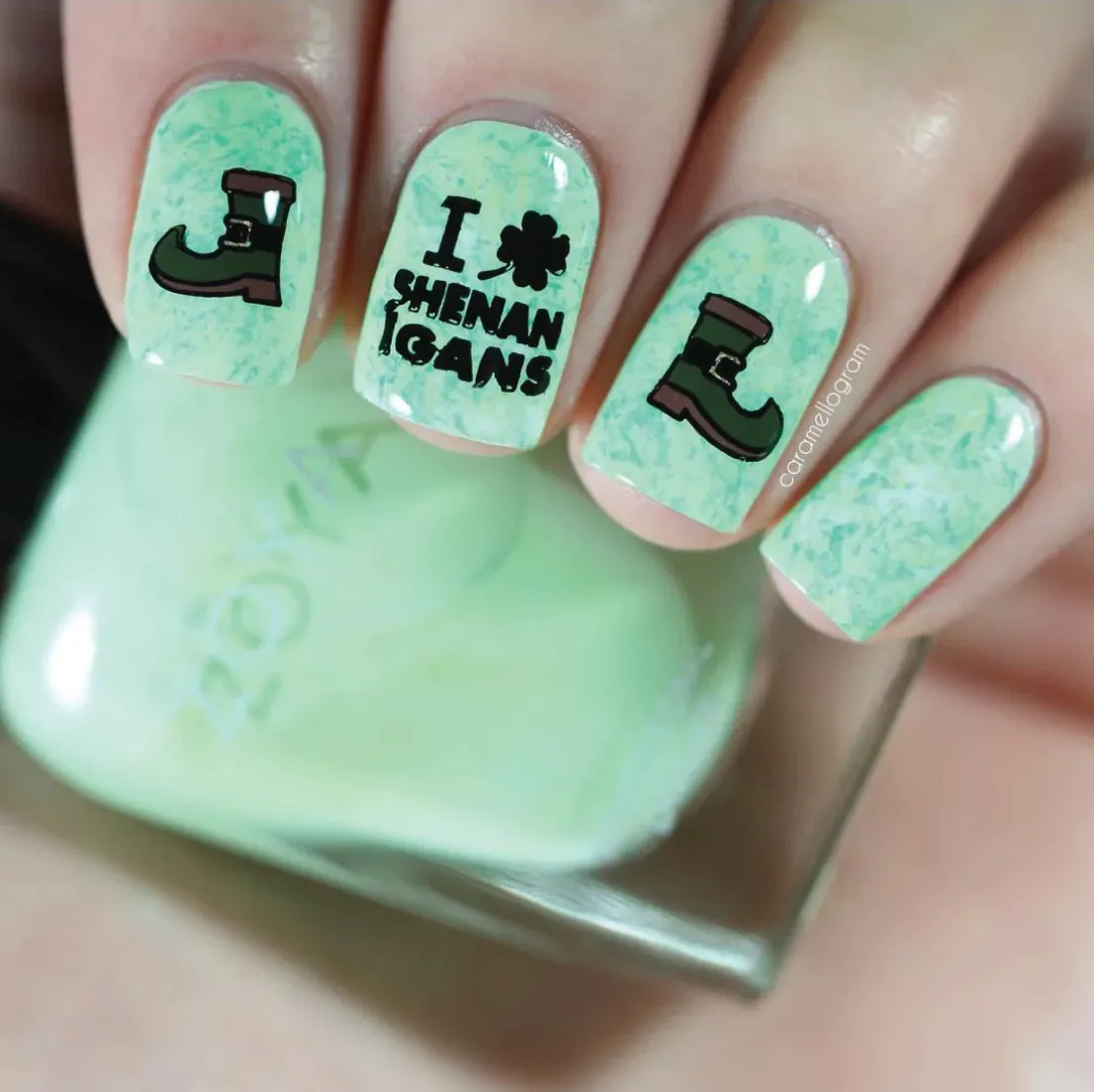 St Patrick's Day 5 - Uber Chic Mini Stamping Plate