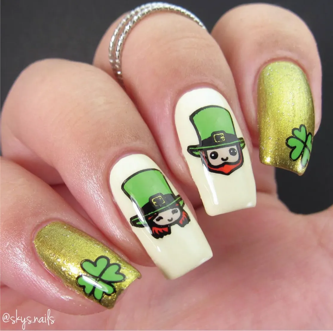 St Patrick's Day 5 - Uber Chic Mini Stamping Plate