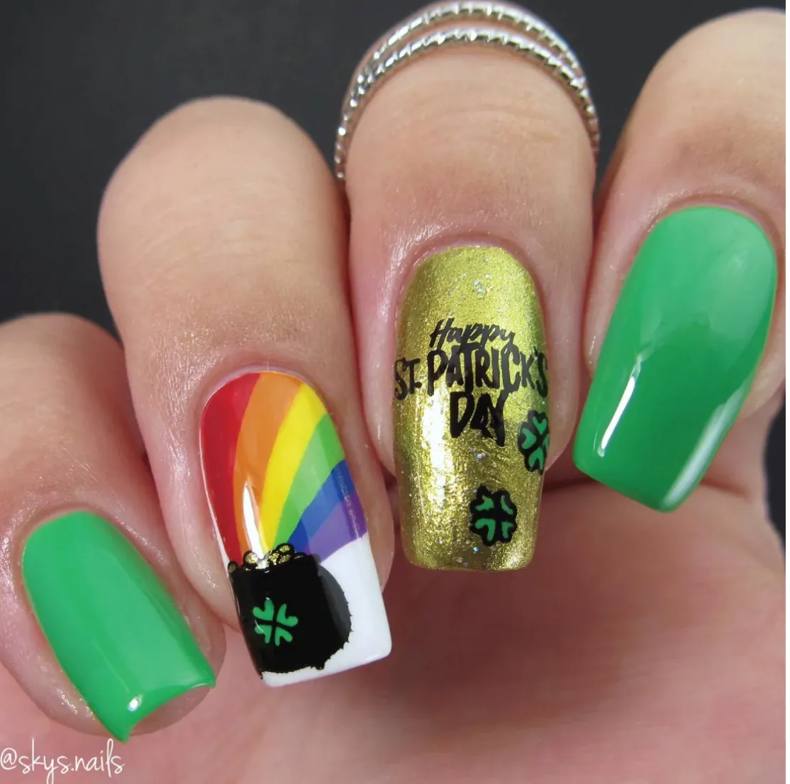 St Patrick's Day 5 - Uber Chic Mini Stamping Plate