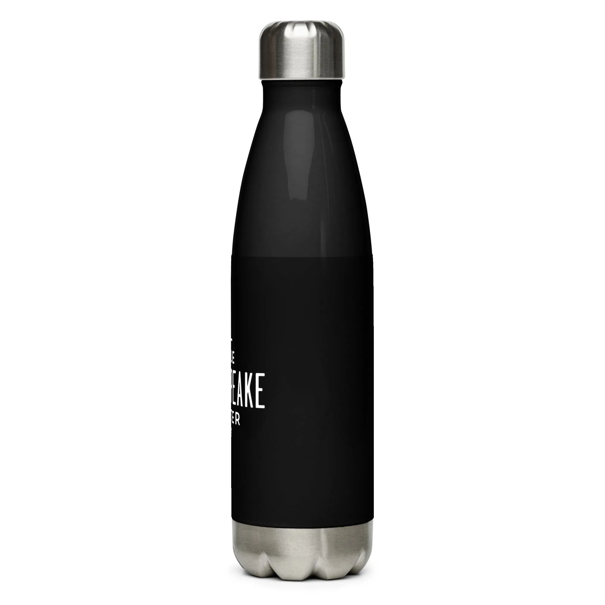 Stainless steel water bottle