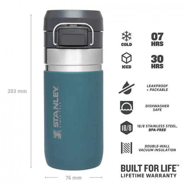 Stanley Go Quick Flip Water Bottle 0.47L Lagoon