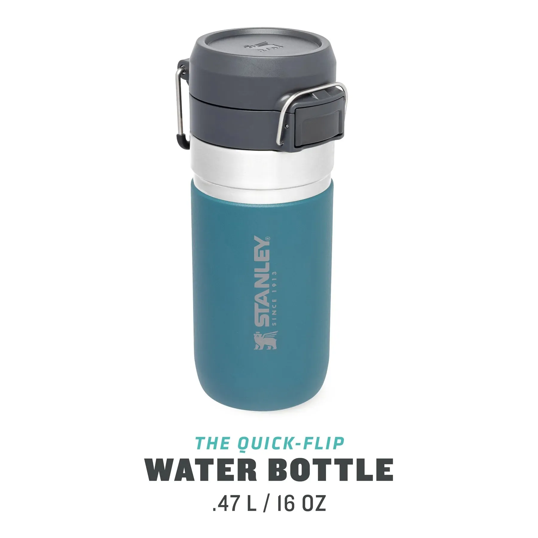 Stanley Go Quick Flip Water Bottle 0.47L Lagoon