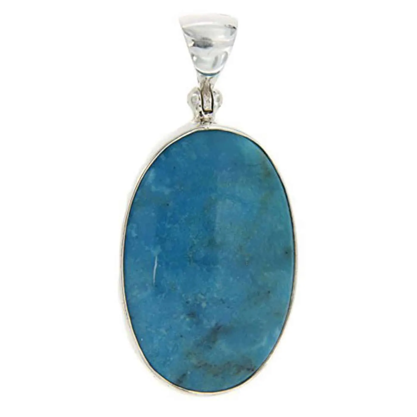 Starborn Sterling Silver Natural Nacozari Turquoise Pendant