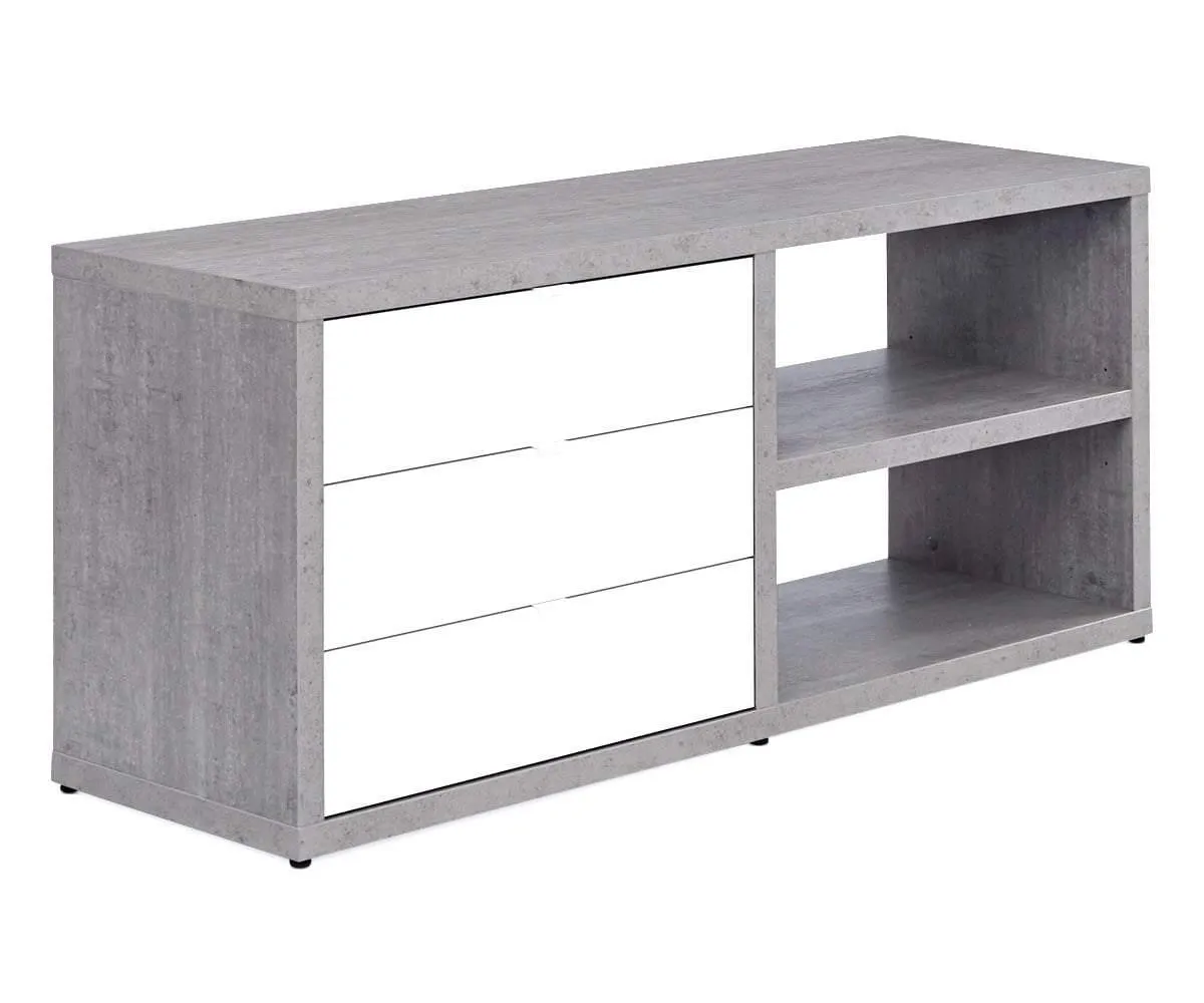 Sten 60" Desk With Storage Return