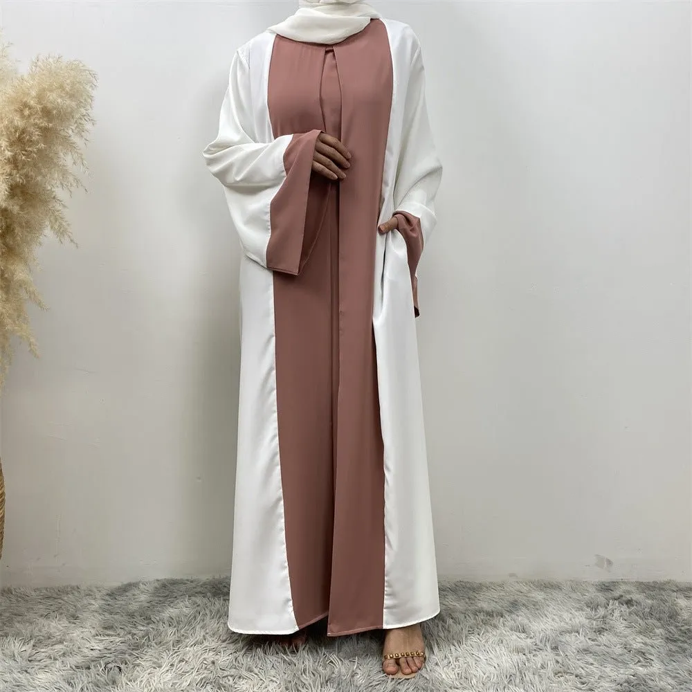 Stylish Patchwork Abaya (MA084)