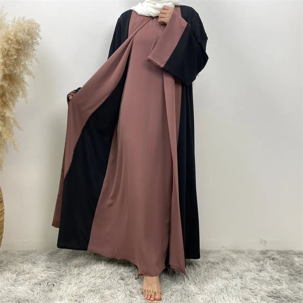 Stylish Patchwork Abaya (MA084)