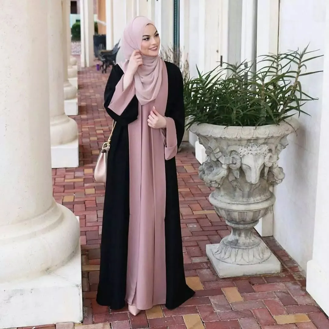 Stylish Patchwork Abaya (MA084)