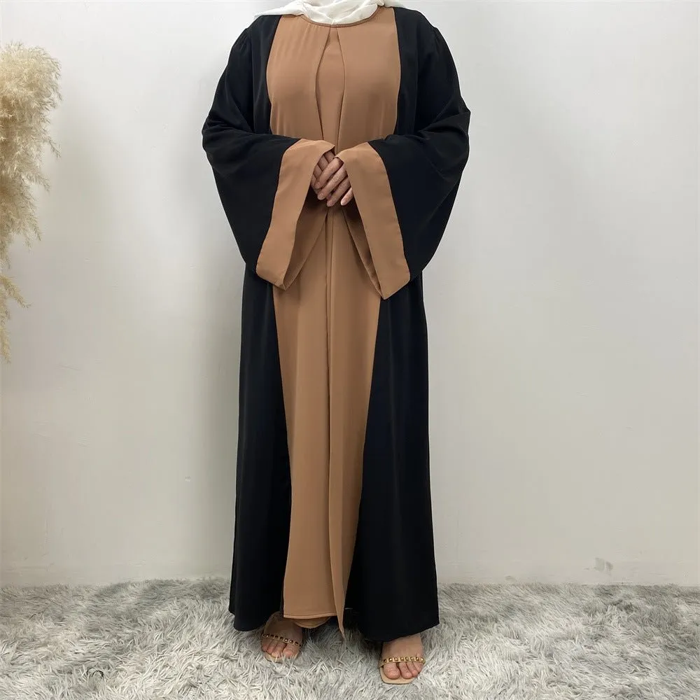 Stylish Patchwork Abaya (MA084)