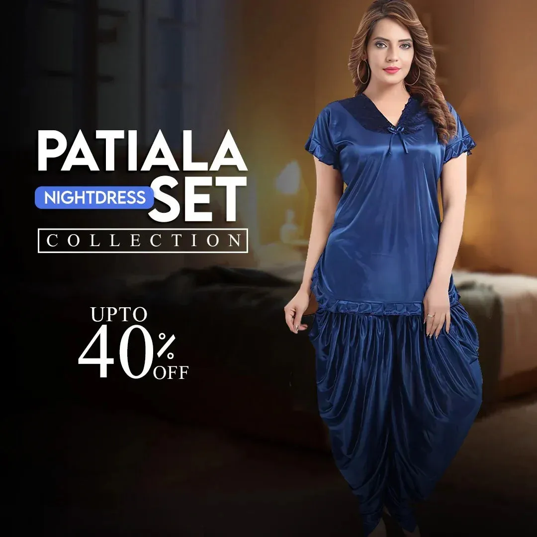 Stylish Patiala Night Dress