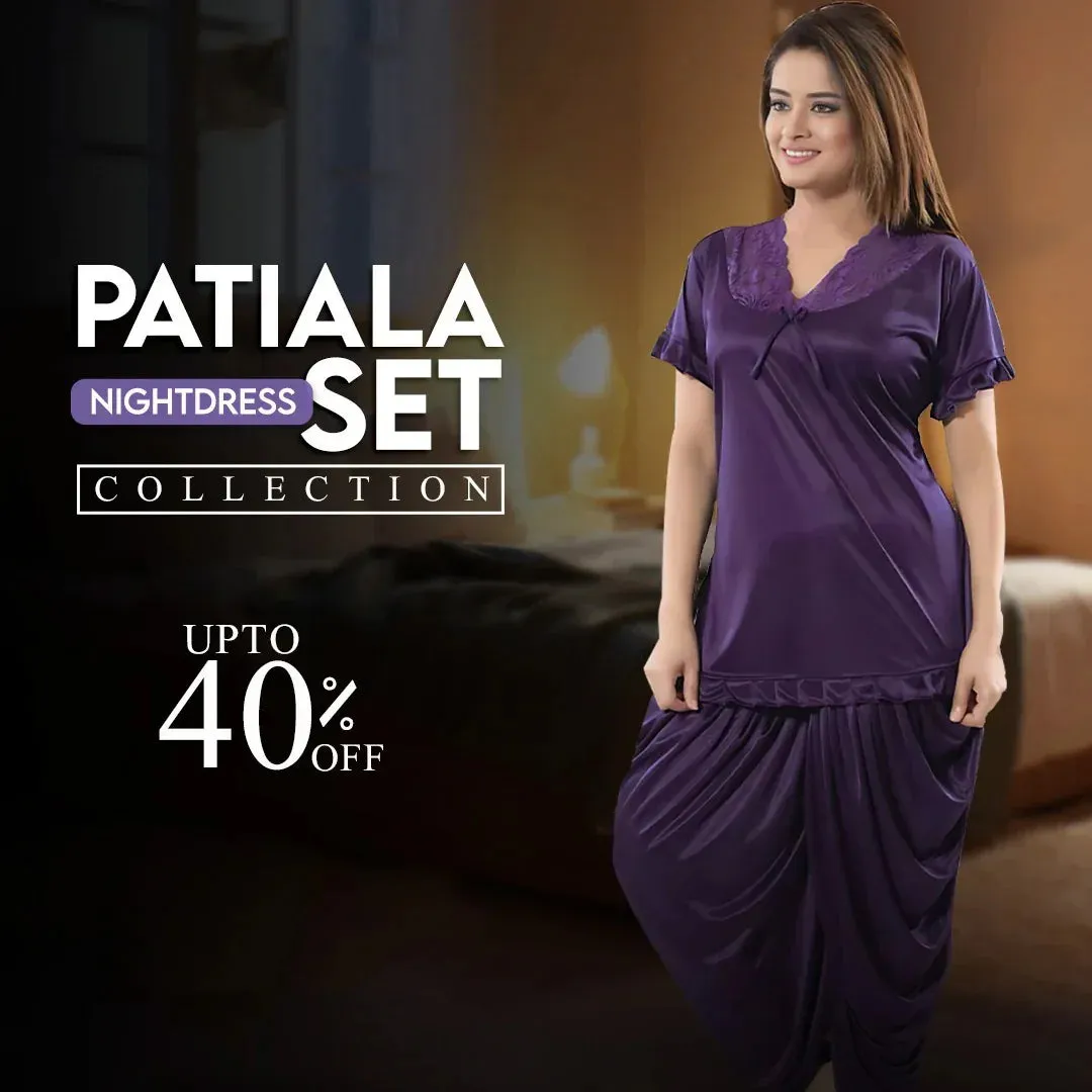 Stylish Patiala Night Dress