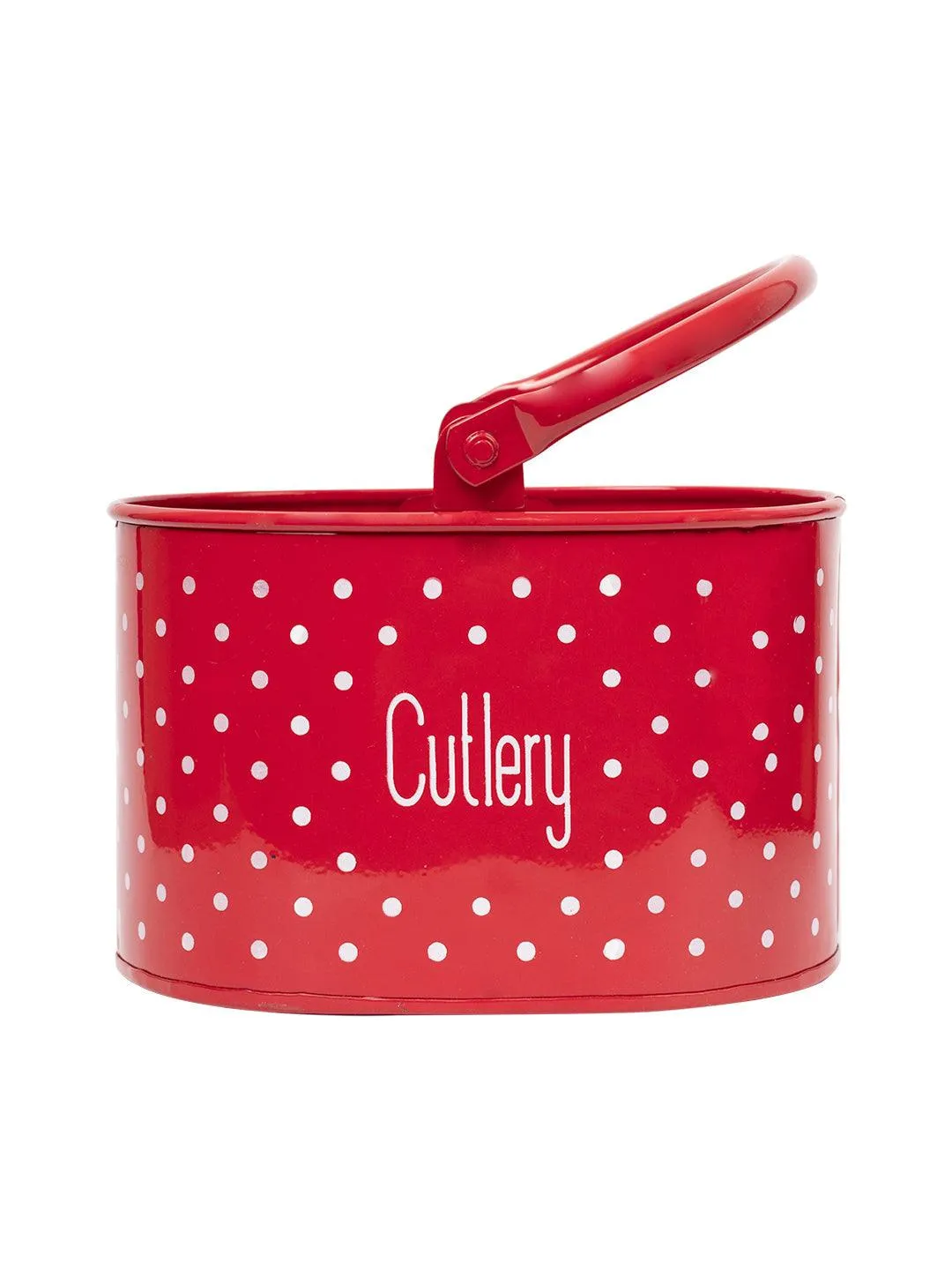 Stylish Red Cutlery Holder