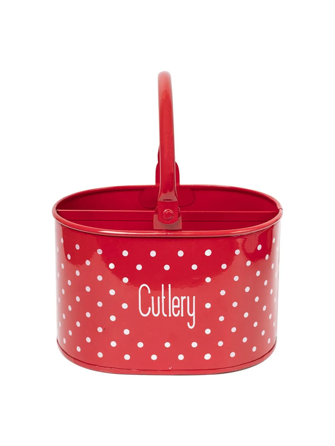 Stylish Red Cutlery Holder