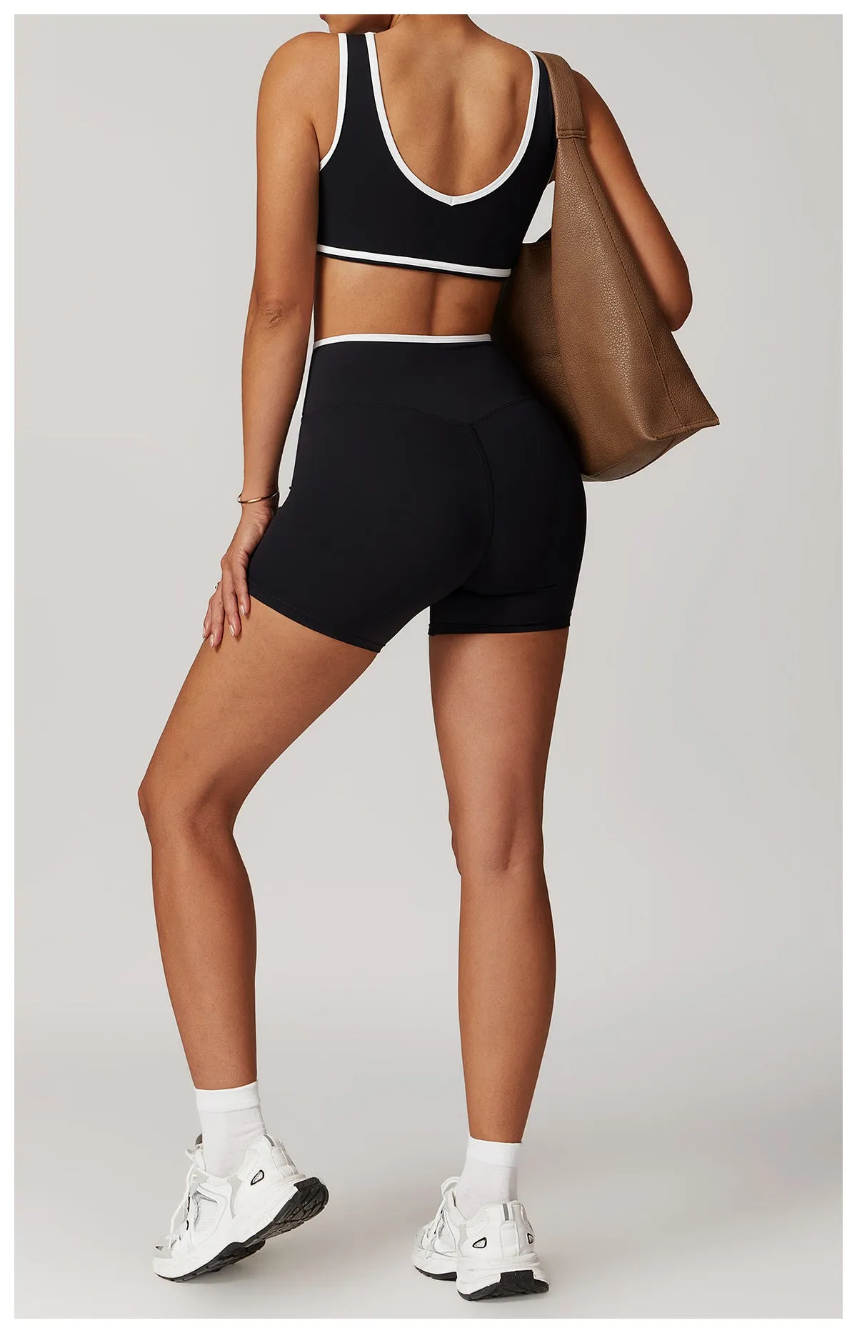 Stylish Serenity Yoga Shorts