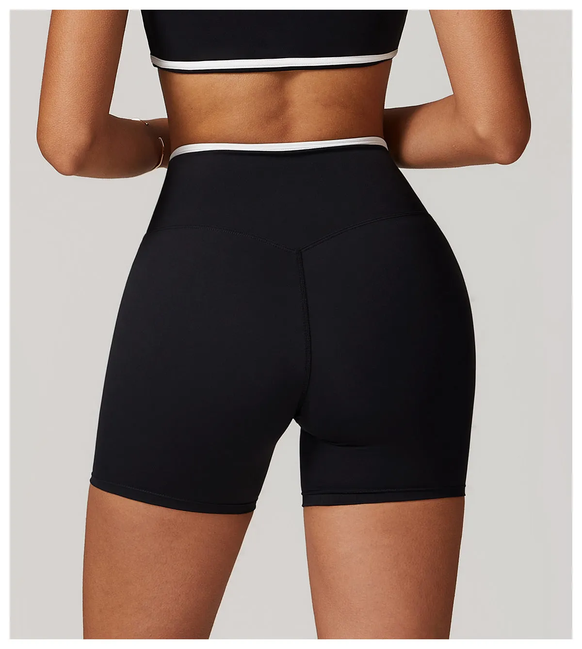 Stylish Serenity Yoga Shorts