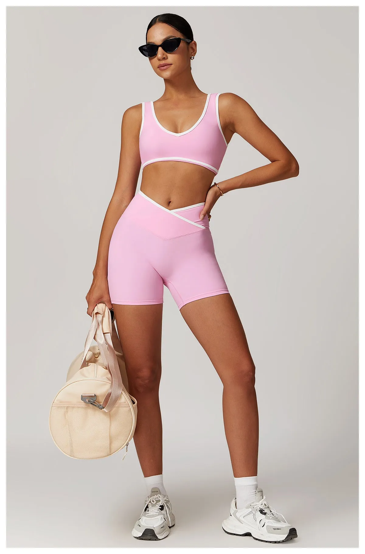 Stylish Serenity Yoga Shorts