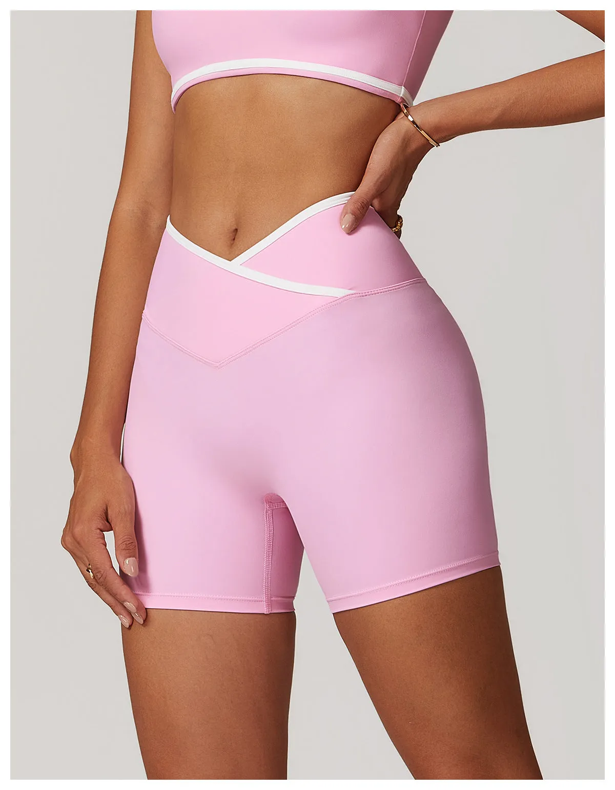 Stylish Serenity Yoga Shorts