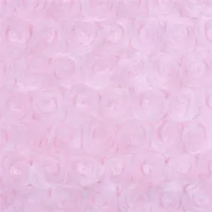 Susan Lanci Puppy Pink Curly Sue Blanket