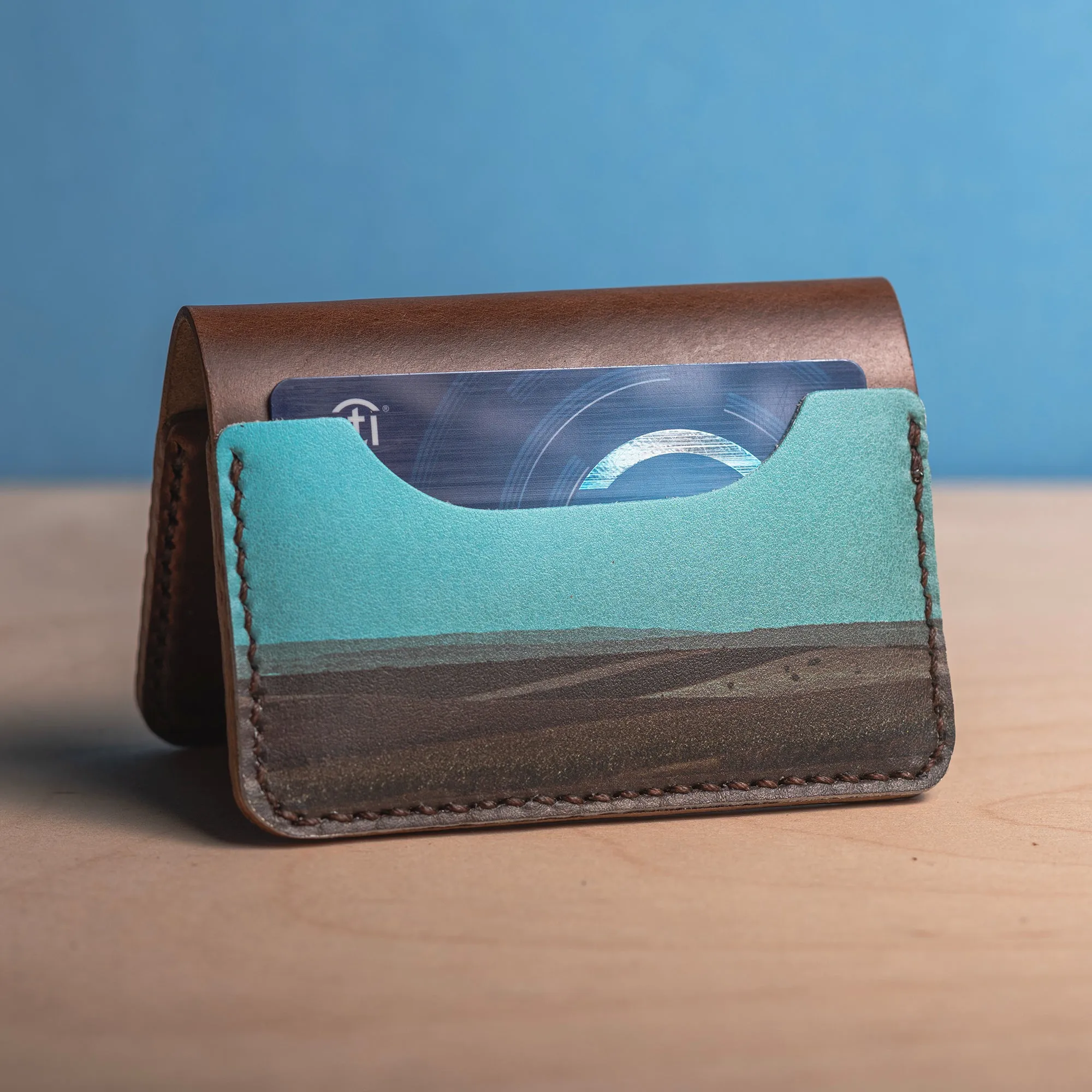 Terrain - Personalized Leather Bifold Wallet