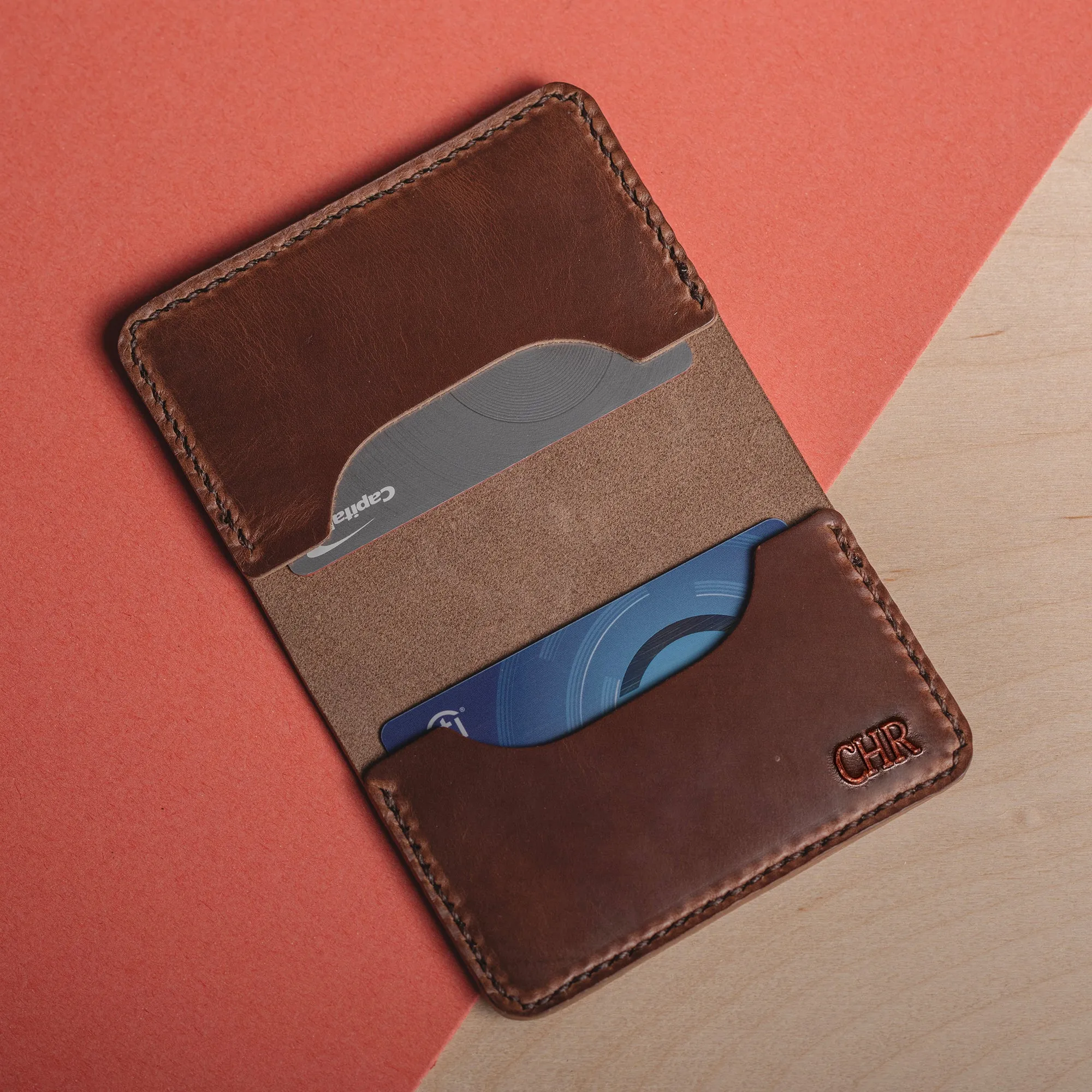 Terrain - Personalized Leather Bifold Wallet