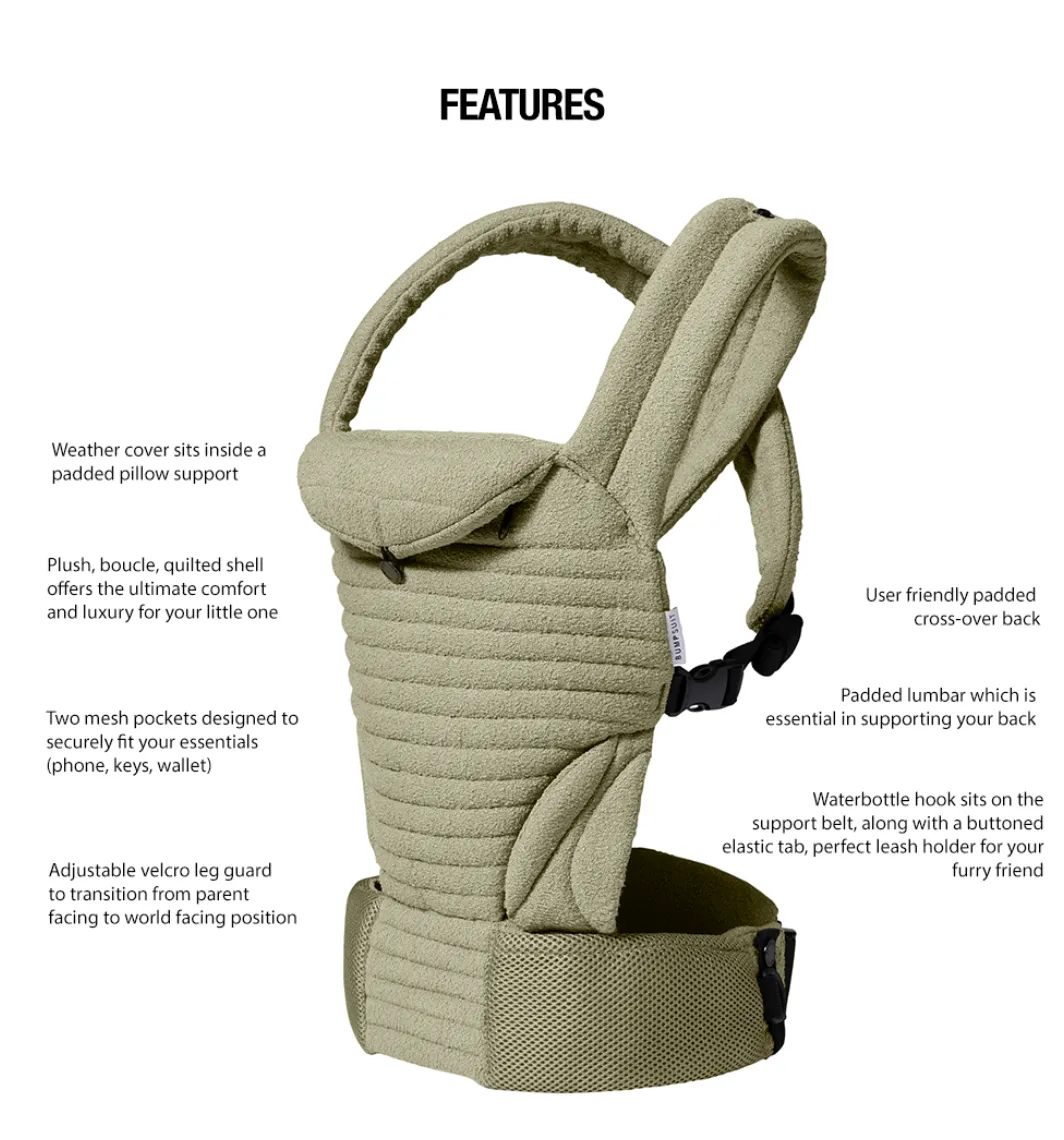 The Armadillo Baby Carrier - Matcha