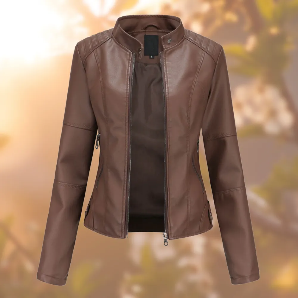 Thea - Stylish leather jacket