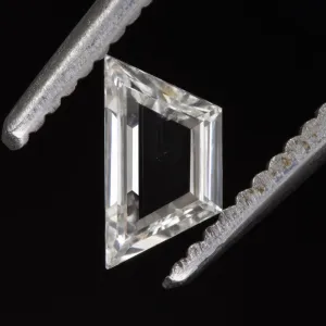 TRAPEZOID SHAPE LOOSE DIAMOND 0.34c PORTRAIT CUT NATURAL PENDANT 1/3ct GEOMETRIC