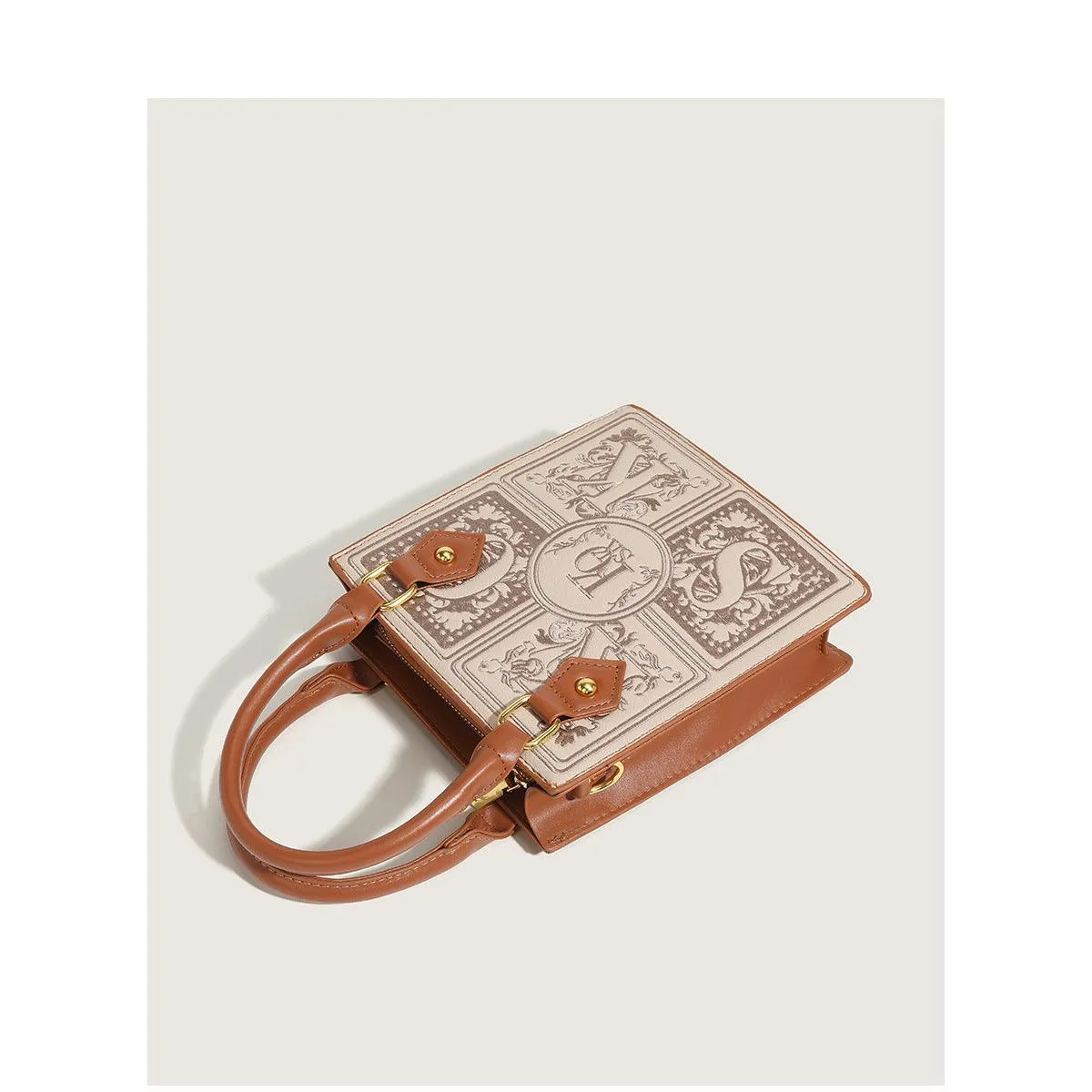 Trendy Early Autumn Embroidered Small Square Messenger Bag - Street Style Essential