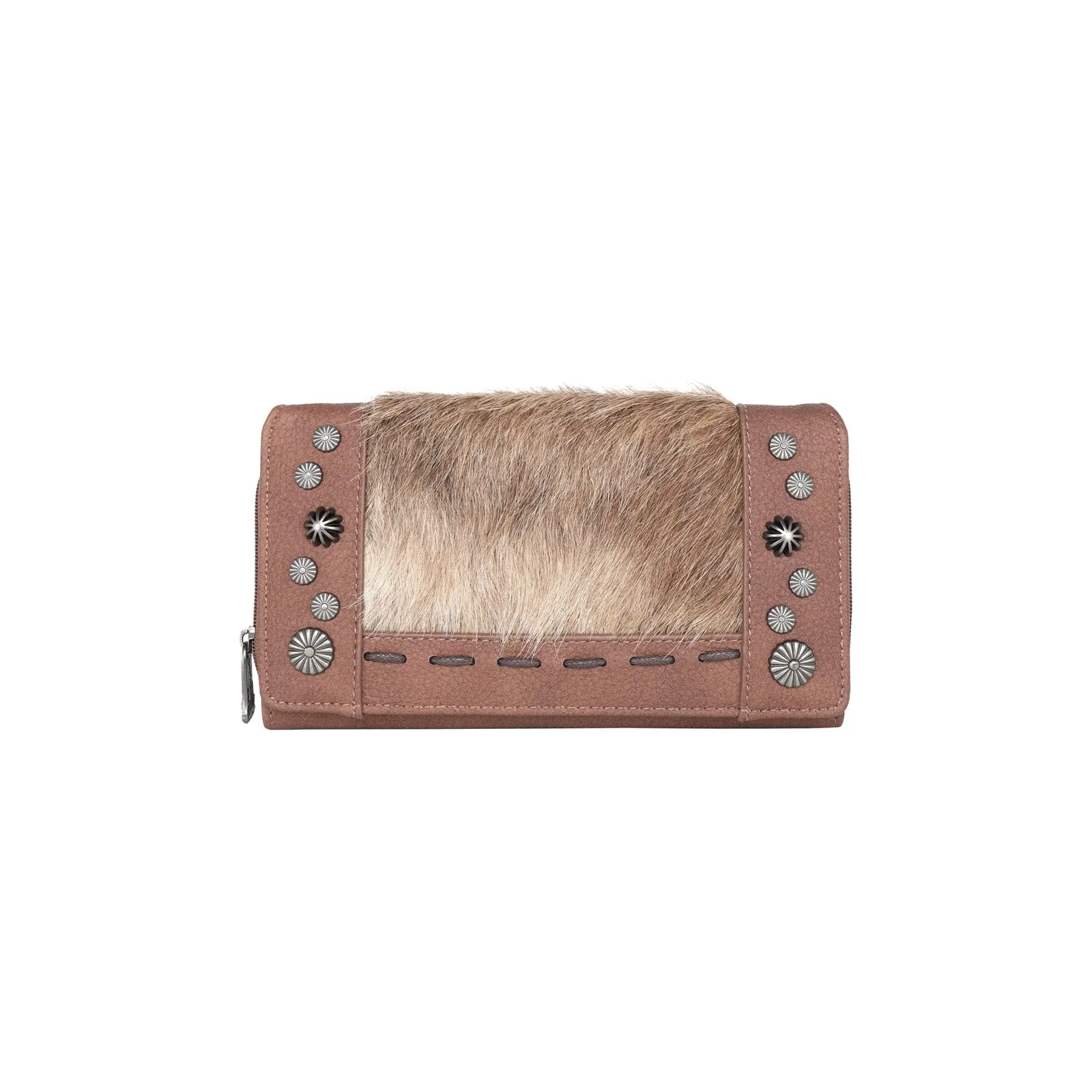 Trinity Ranch Hair-On Cowhide Collection Wallet