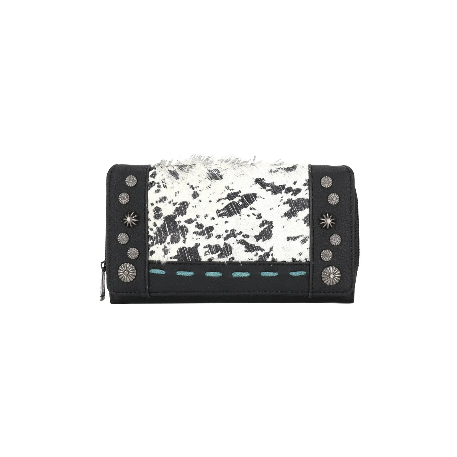 Trinity Ranch Hair-On Cowhide Collection Wallet