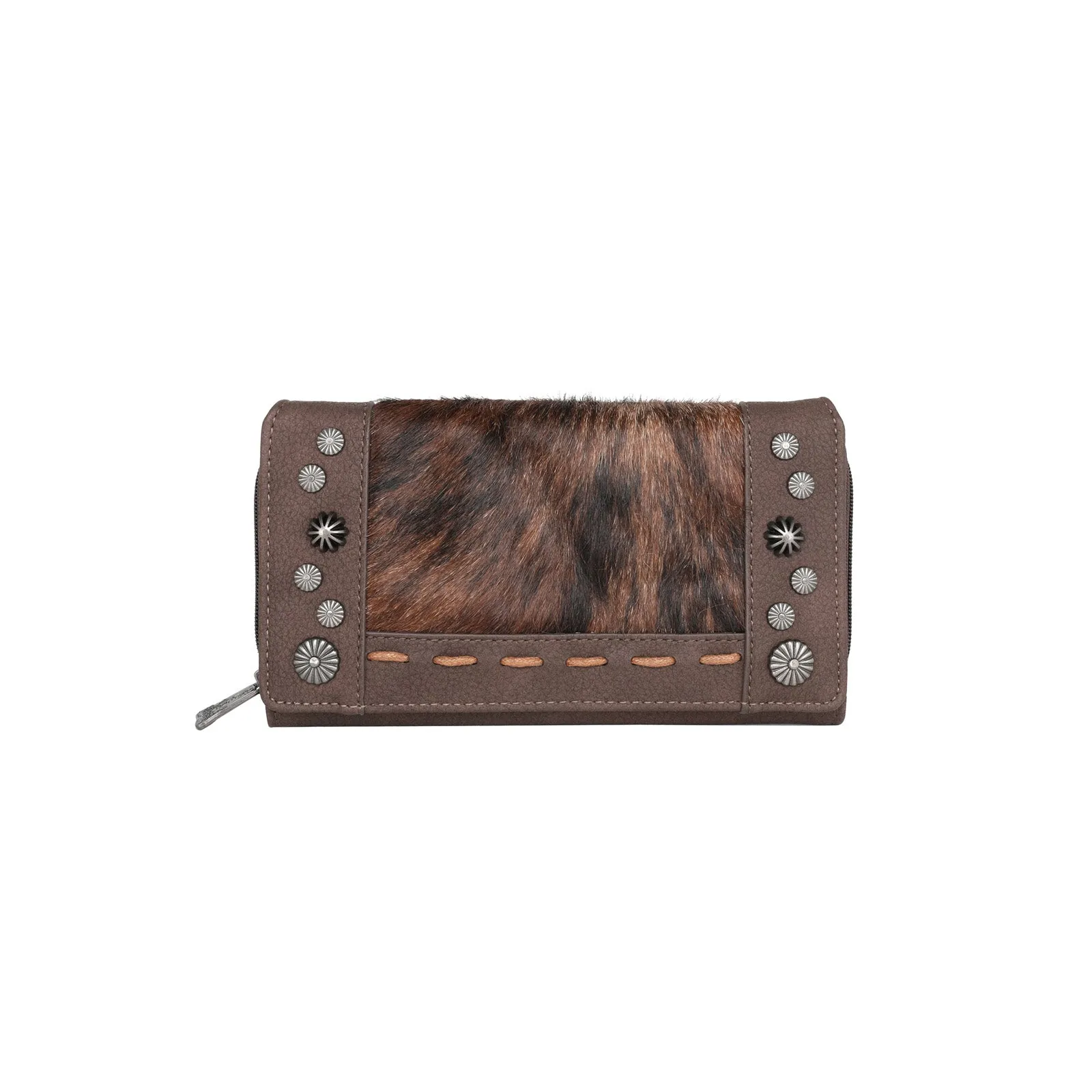 Trinity Ranch Hair-On Cowhide Collection Wallet