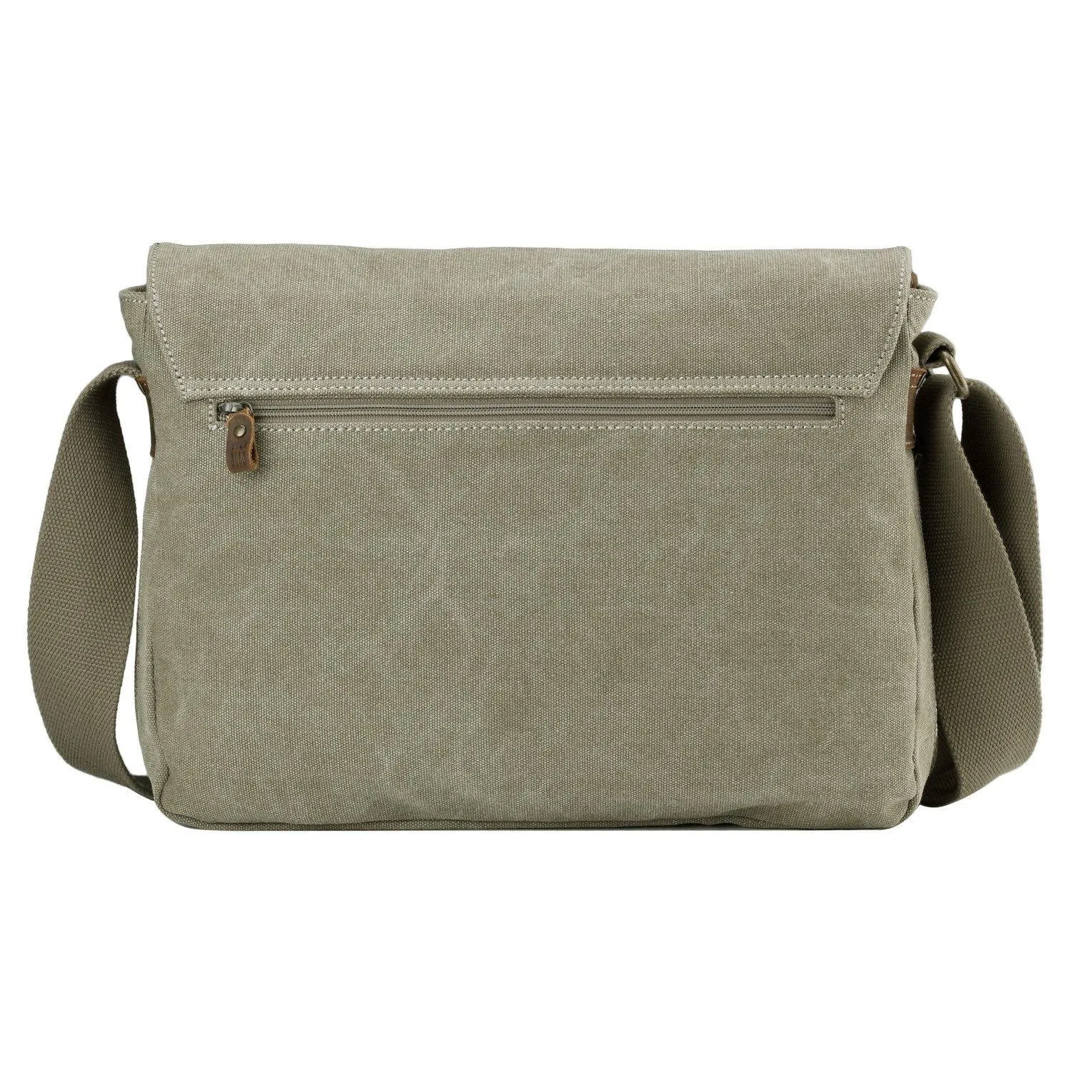 TRP0210 Troop London Classic Canvas Messenger Bag