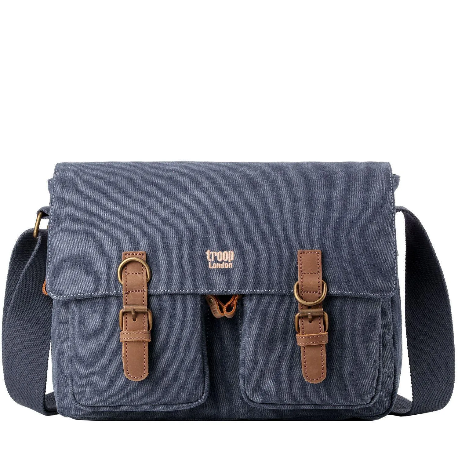 TRP0210 Troop London Classic Canvas Messenger Bag