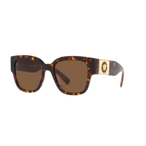 Versace Women's Havana Sunglasses with Brown Anti-Reflective Lenses VE_4437U_108/73_54mm