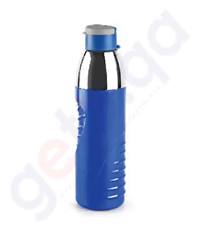 WATER BOTTLE PURO GLISS 600ML ASSORTED