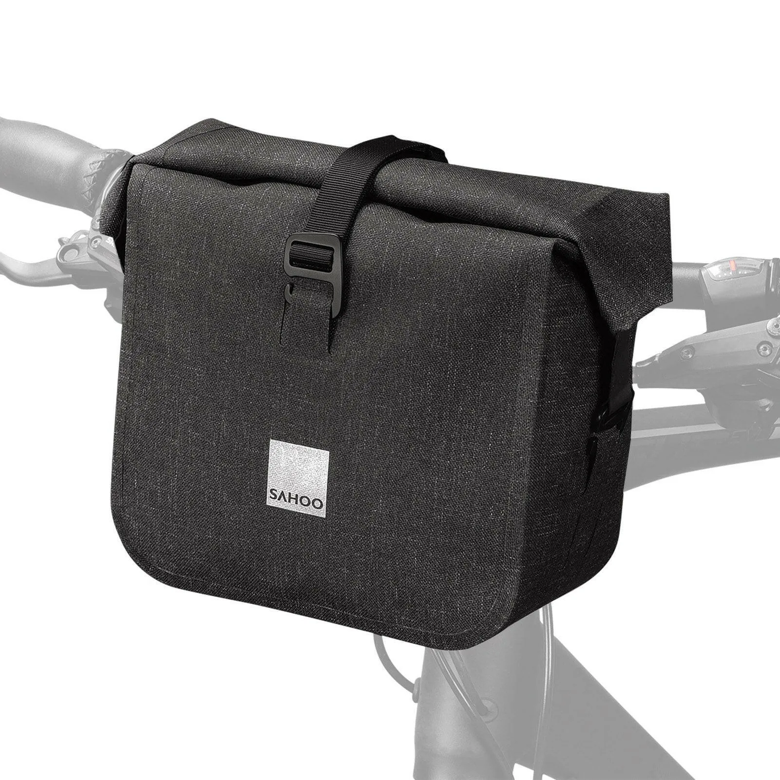 Waterproof Bike Handlebar Bag Front Bicycle Basket Cycling Handlebar Storage Bag Road Bike Bag