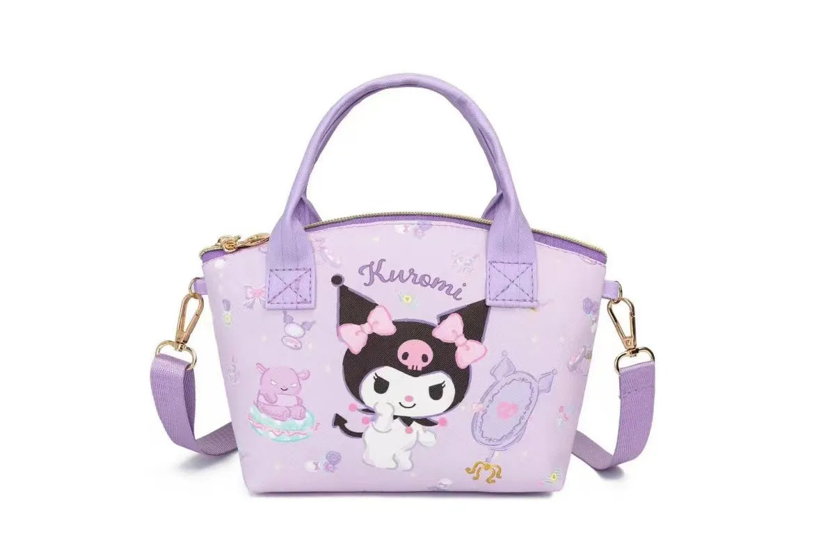 Wholesale Cartoon Children's Leather Cosmetic Bag Crossbody Bag Shoulder Handbag Small Bag