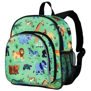 Wildkin Olive Kids Wild Animals Pack 'n Snack Backpack