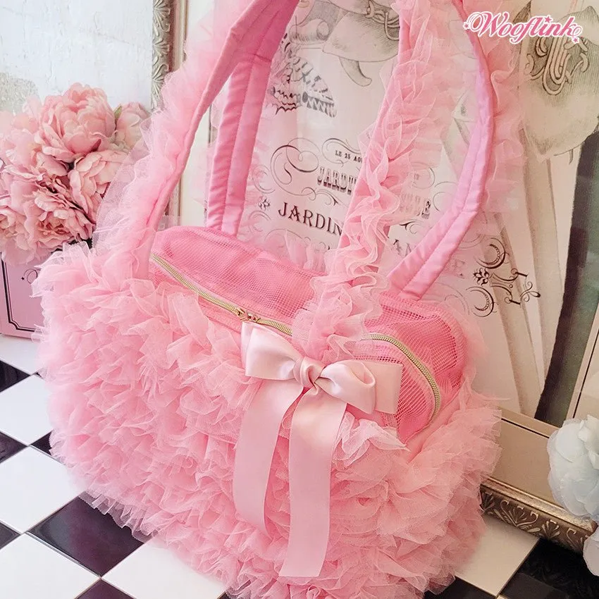 Wooflink Daydream Bag Tulle 2 in Pink