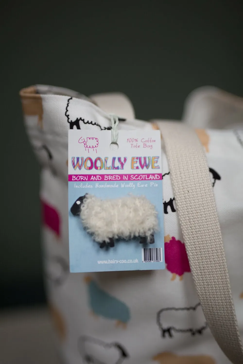 Woolly Ewe Tote Bag