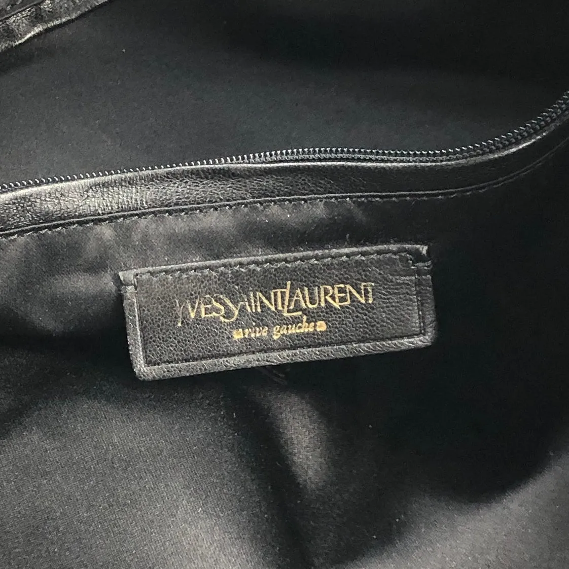 Yves Saint Laurent Handbag Black Vintage 7sryn6