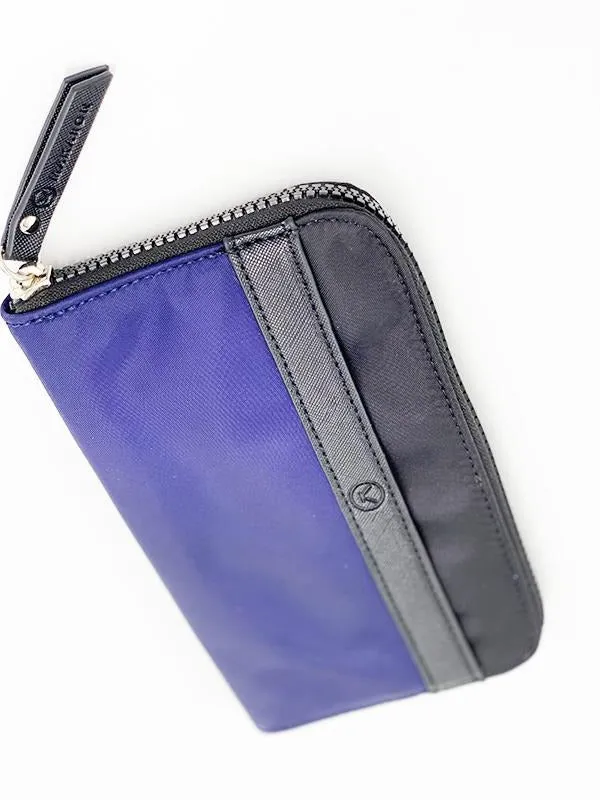 Zip-around wallet Jet Black